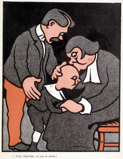 Frère Flamidien, je vous le confie - Henri Gustave Jossot (1866-1951), kirjassa "L