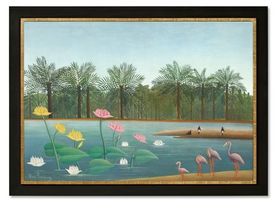 Flamingot tekijältä Henri J.F. (1844-1910) Rousseau