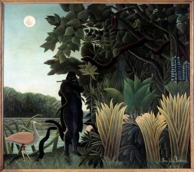 Käärmeen hurmaaja tekijältä Henri J.F. (1844-1910) Rousseau