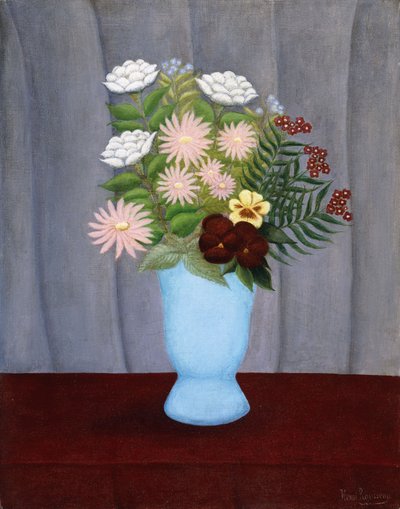 Puutarhan kukat; Puutarhan kukat, n. 1909-1910 tekijältä Henri J.F. Rousseau