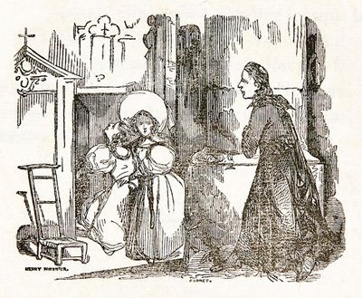 Stendhalin (Marie-Henri Beyle) (1783-1842) Le Rouge et le Noir [Punainen ja musta] nimisivu kirjasta 1 tekijältä Henri Joseph Dubouchet