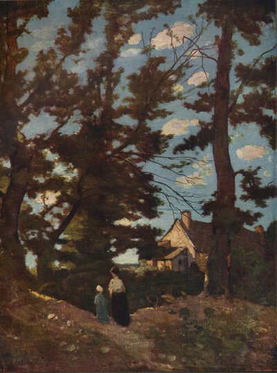 Maisema, vuodelta 1915 tekijältä Henri Joseph Harpignies
