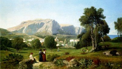 Capri tekijältä Henri Joseph Harpignies