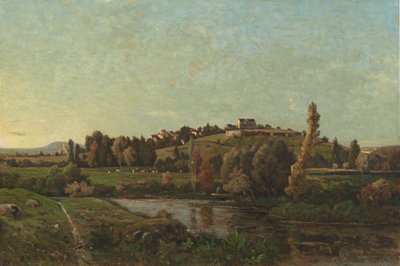 Maisema Auvergnessa, 1870. tekijältä Henri Joseph Harpignies