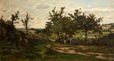 Maisema, 1886 tekijältä Henri Joseph Harpignies