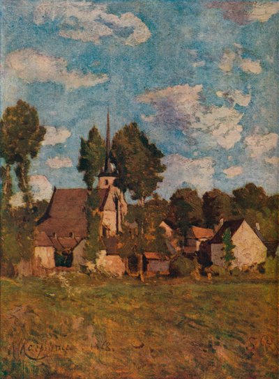 Saint-Privat, 1878 tekijältä Henri Joseph Harpignies