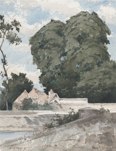 Näkymä Chartresin valleilta, 1893. tekijältä Henri Joseph Harpignies