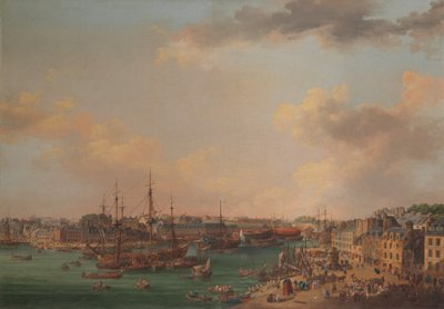 Brestin ulkosatama, 1773. tekijältä Henri Joseph Van Blarenberghe