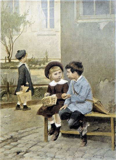Koulu: ilmainen vaihto - Geoffroy tekijältä Henri Jules Jean Geoffroy
