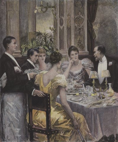 Illallisjuhlat tekijältä Henri Lafon