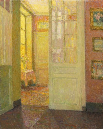 Sisustus. Ikkunan valo, 1931 tekijältä Henri Le Sidaner