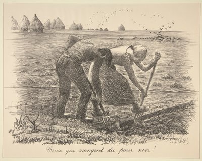 Ne, jotka syövät mustaa leipää tekijältä Henri Lebasque