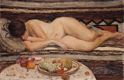 Alaston hedelmäkulhoon, tekijältä Henri Lebasque