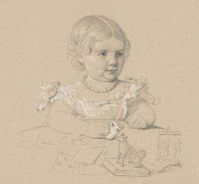Lapsen muotokuva, 1800-luku. tekijältä Henri Lehmann
