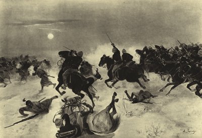 Kassassinin taistelu, 1882 (syväpaino) tekijältä Henri Louis Dupray