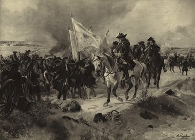 Ramilliesin taistelu, 1706 (syväpaino) tekijältä Henri Louis Dupray