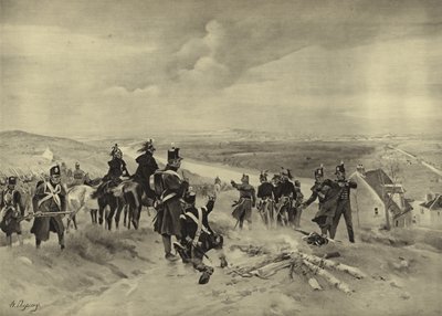 St Cloudin taistelu, 1814 (syväpaino) tekijältä Henri Louis Dupray