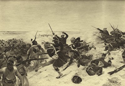 Tel el-Kebirin taistelu, 1882 (syväpaino) tekijältä Henri Louis Dupray