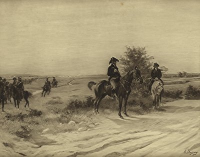 Waterloon taistelu, 1815 (syväpaino) tekijältä Henri Louis Dupray