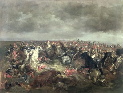 Marsalkka Ney (1769-1815) ja Waterloo, 1869 tekijältä Henri Louis Dupray