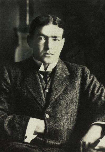 Ernest Shakletonin muotokuva, noin 1905 (kuva). tekijältä Henri Manuel