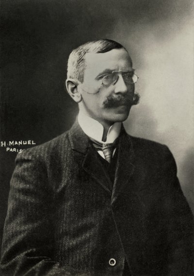 Ranskalaisen kirjailijan Eugene Bertolin muotokuva, Graivil ( 1857). tekijältä Henri Manuel