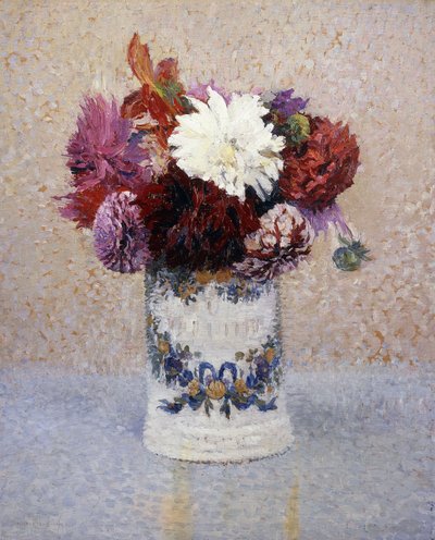 Kukkakimppu daaliaa, tekijältä Henri Martin