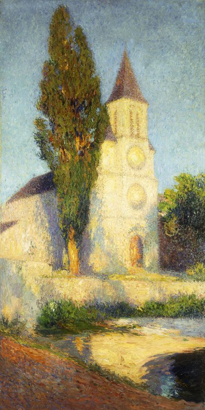 Labastide du Vert -kirkko; Labastide du Vertin kirkko, tekijältä Henri Martin