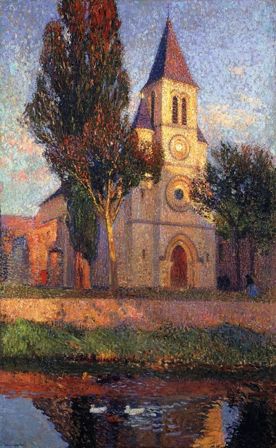 Labastide du Vertin kirkko; Labastide du Vertin kirkko, tekijältä Henri Martin