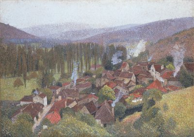 Näkymä Terrasse de Marquayrolille, Labastide du Vert, 1935 tekijältä Henri Martin