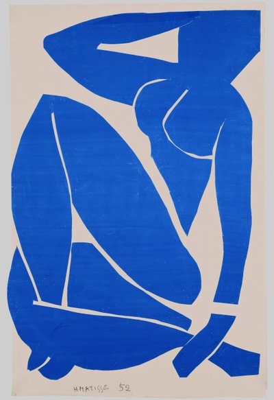 Sininen alaston III tekijältä Henri Matisse