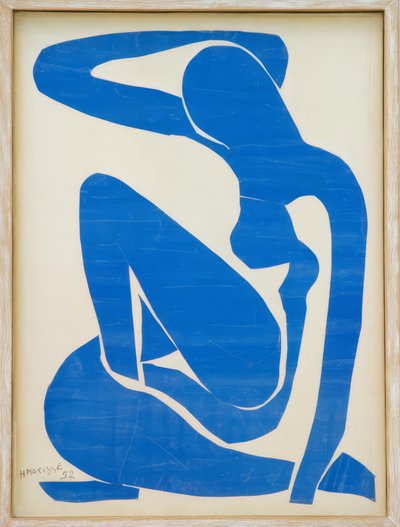 Sininen alaston I tekijältä Henri Matisse