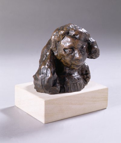 Filletten (Marguerite) rintakuva, 1905-06 (pronssi, ruskea patina) tekijältä Henri Matisse