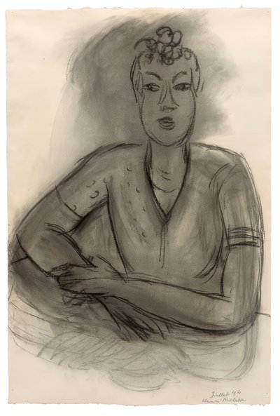Naisen rintakuva tekijältä Henri Matisse