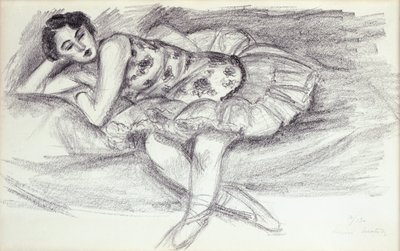 Tanssija sohvalla alkaen Ten Dancers tekijältä Henri Matisse