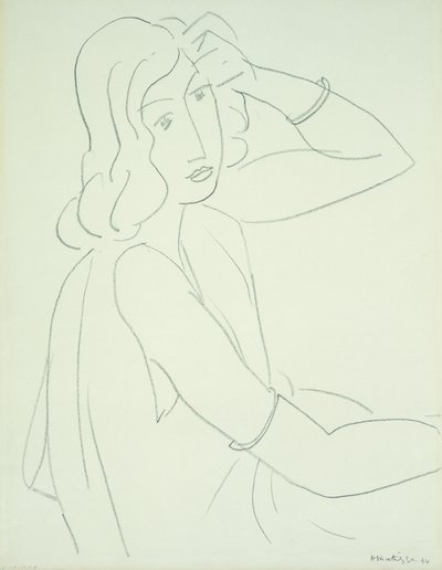 Nainen rannerenkaiden kanssa tekijältä Henri Matisse