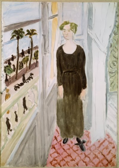 Nainen ikkunan ääressä, Nizza tekijältä Henri Matisse