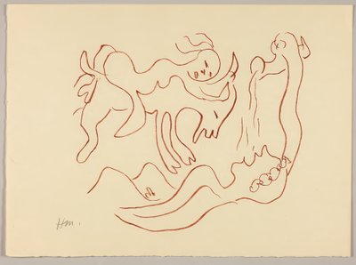 Valikoima Ronsardin Amoursia tekijältä Henri Matisse