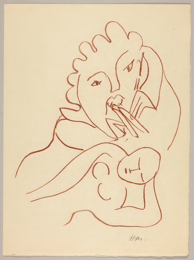 Valikoima Ronsardin Amoursia tekijältä Henri Matisse