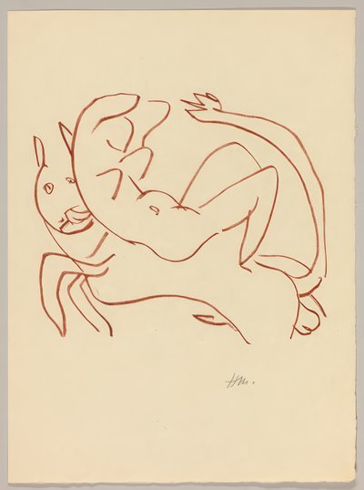Valikoima Ronsardin Amoursia tekijältä Henri Matisse