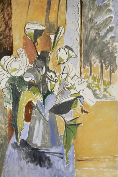 Kukkia ikkunalaudalla tekijältä Henri Matisse