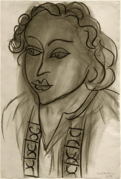 Naisen pää tekijältä Henri Matisse
