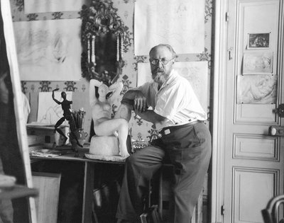 Henri Matisse, taidemaalari (s/w-kuva) tekijältä Henri Matisse