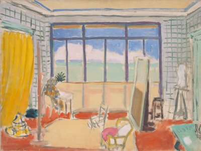 Ateljeessa Nizzassa tekijältä Henri Matisse