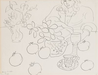 Sisätilojen kohtaus tekijältä Henri Matisse