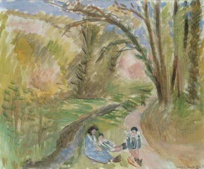 Maisema, Etelä-Ranska (maalaus) tekijältä Henri Matisse