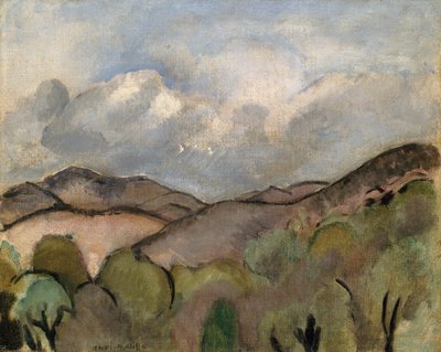 Mont Chauve Nizzassa tekijältä Henri Matisse