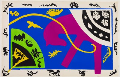 Hevonen, ratsastaja ja klovni tekijältä Henri Matisse