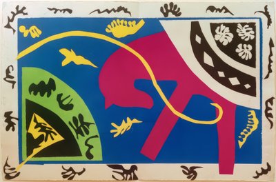 Hevonen, ratsastaja ja klovni tekijältä Henri Matisse