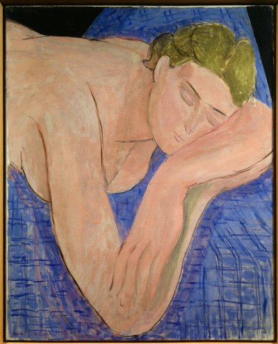 Le reve 1935 (öljy kankaalle) tekijältä Henri Matisse